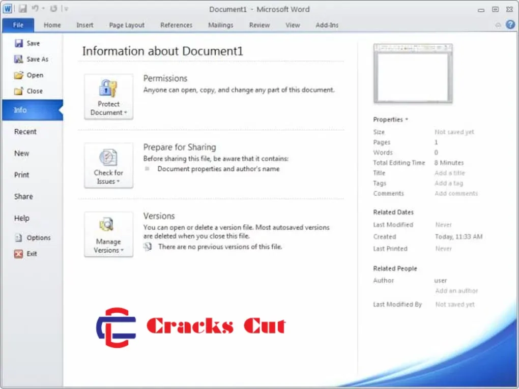 Microsoft Office 2010 Activated Crack