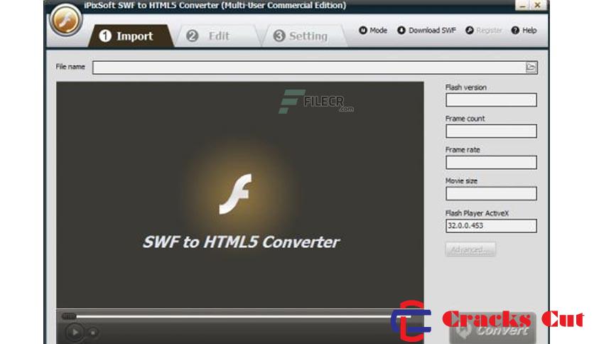 iPixSoft SWF to HTML5 Converter Crack