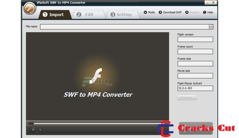 iPixSoft SWF to MP4 Converter Crack