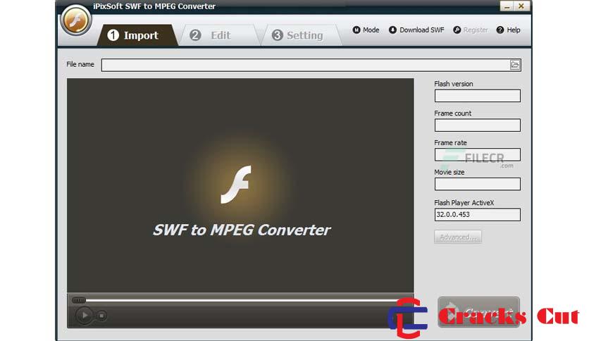 iPixSoft SWF to MPEG Converter Crack