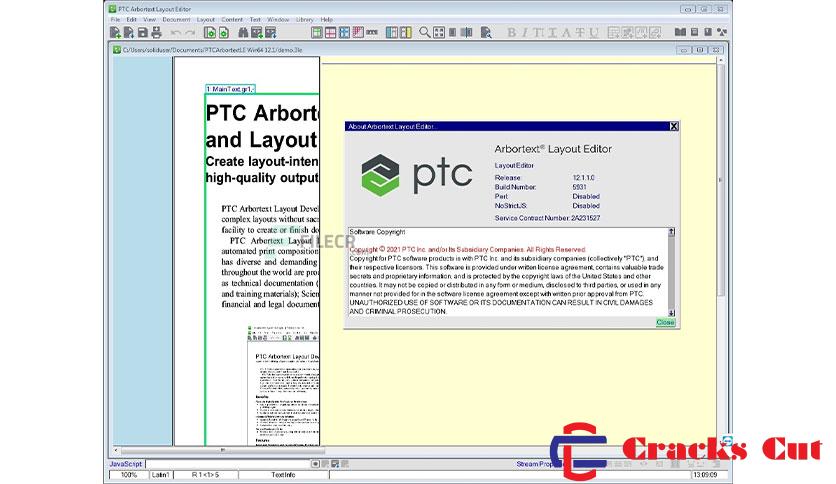 PTC Arbortext Layout Editor Crack