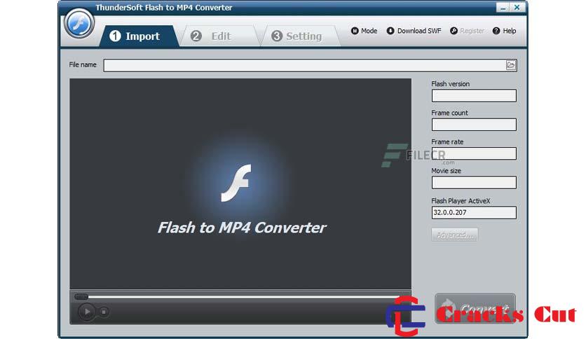 ThunderSoft Flash to MP4 Converter Crack