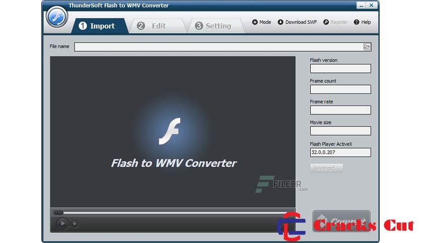 ThunderSoft Flash to WMV Converter Crack